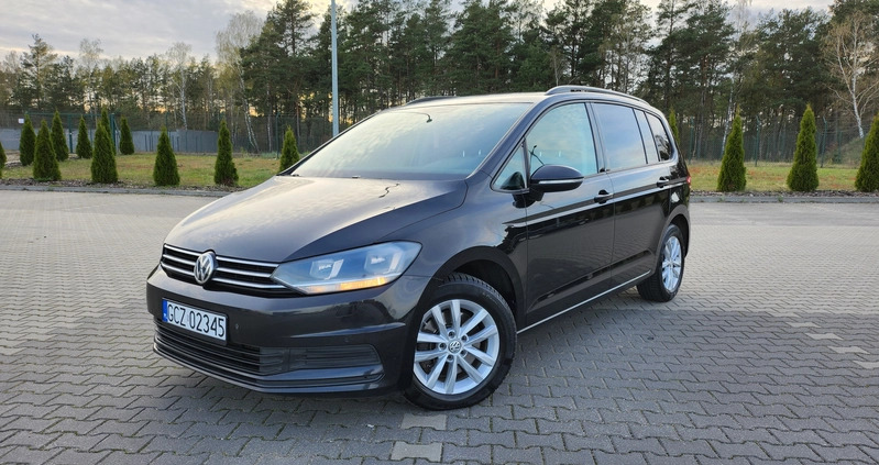 Volkswagen Touran cena 59400 przebieg: 260018, rok produkcji 2017 z Czarne małe 667